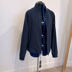 NWT Men’s RHONE Summer Bomber Jacket, Medium